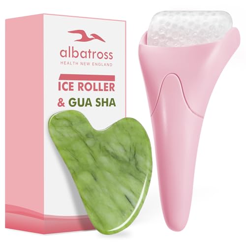 Ice Roller for Face,Gua Sha Facial Tools, Skin Care for Face Wrinkles and Puffiness, Self Facial Massage Tools - Morena Vogue