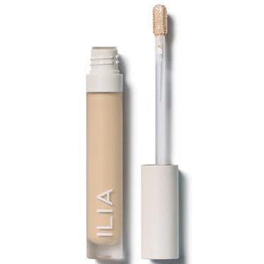 ILIA - True Skin Serum Concealer | Non-Comedogenic, Cruelty-Free, Vegan, Safe For Sensitive Skin, Reduces Appearance of Dark Circles + Blemishes (Chicory SC1, 0.16 oz | 5 ml) - Morena Vogue