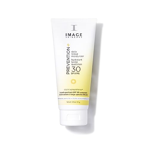 IMAGE Skincare PREVENTION+ Daily Tinted Moisturizer SPF 30 Sunscreen, No White Cast, 3.2oz - Morena Vogue