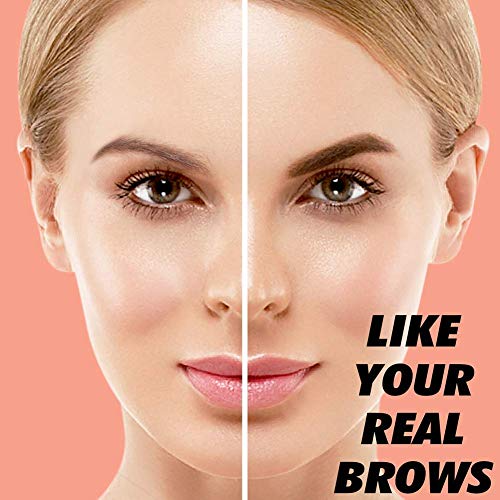 iMethod Eyebrow Pen - iMethod Eye Brown Makeup, Eyebrow Pencil with a Micro-Fork Tip Applicator Creates Natural Looking Brows Effortlessly and Stays on All Day, Light Brown - Morena Vogue