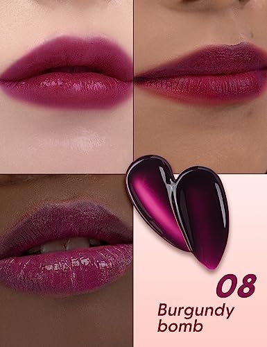 It'S SKIN Tincy All Daily Tattoo Long-Lasting Lip Stain Tint 4g (08 Burgundy Balm) - Non-Transfer | Smooth Satin Finish, Rich Pigmentation | Moisturizing, Comfortable Vivid Color for Lasting All-Day - Morena Vogue