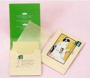 Japanese Premium Oil Blotting Paper 200 Sheets (B), Large 10cm x7cm - Morena Vogue