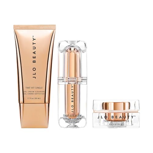 JLO BEAUTY That JLo Starter Kit | Includes Serum, Cleanser, and Cream, Gently Tightens, Clears, Brightens, and Hydrates for Smooth, Radiant Skin - Morena Vogue