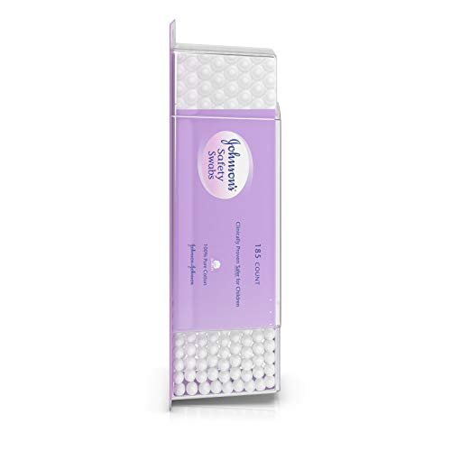 Johnson's Baby Safety Swabs 185 Each - Morena Vogue