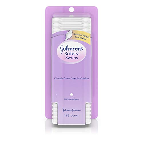 Johnson's Baby Safety Swabs 185 Each - Morena Vogue