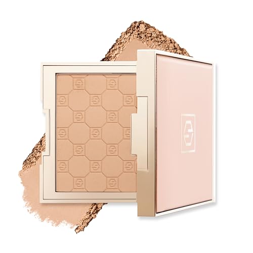 Jouer Soft Focus Hydrate & Setting Powder - Pressed Powder with Matte Finish - Blurs Fine Lines and Pores - Set Face Makeup Foundation or Concealer - For All Skin Tones, Light - Morena Vogue