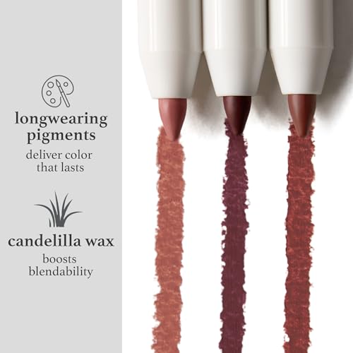 Julep With a Trace Retractable Creamy Long-Lasting Lip Liner, Antique Rose - Morena Vogue