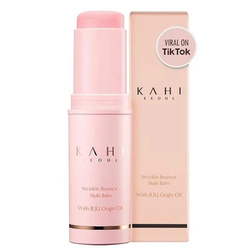 KAHI Wrinkle Bounce All-in-One Hydrating Multi-Balm for Face, Lips, Eyes and Neck - Daily Moisturizer Stick with Moisture Mist - 0.32 oz - Morena Vogue