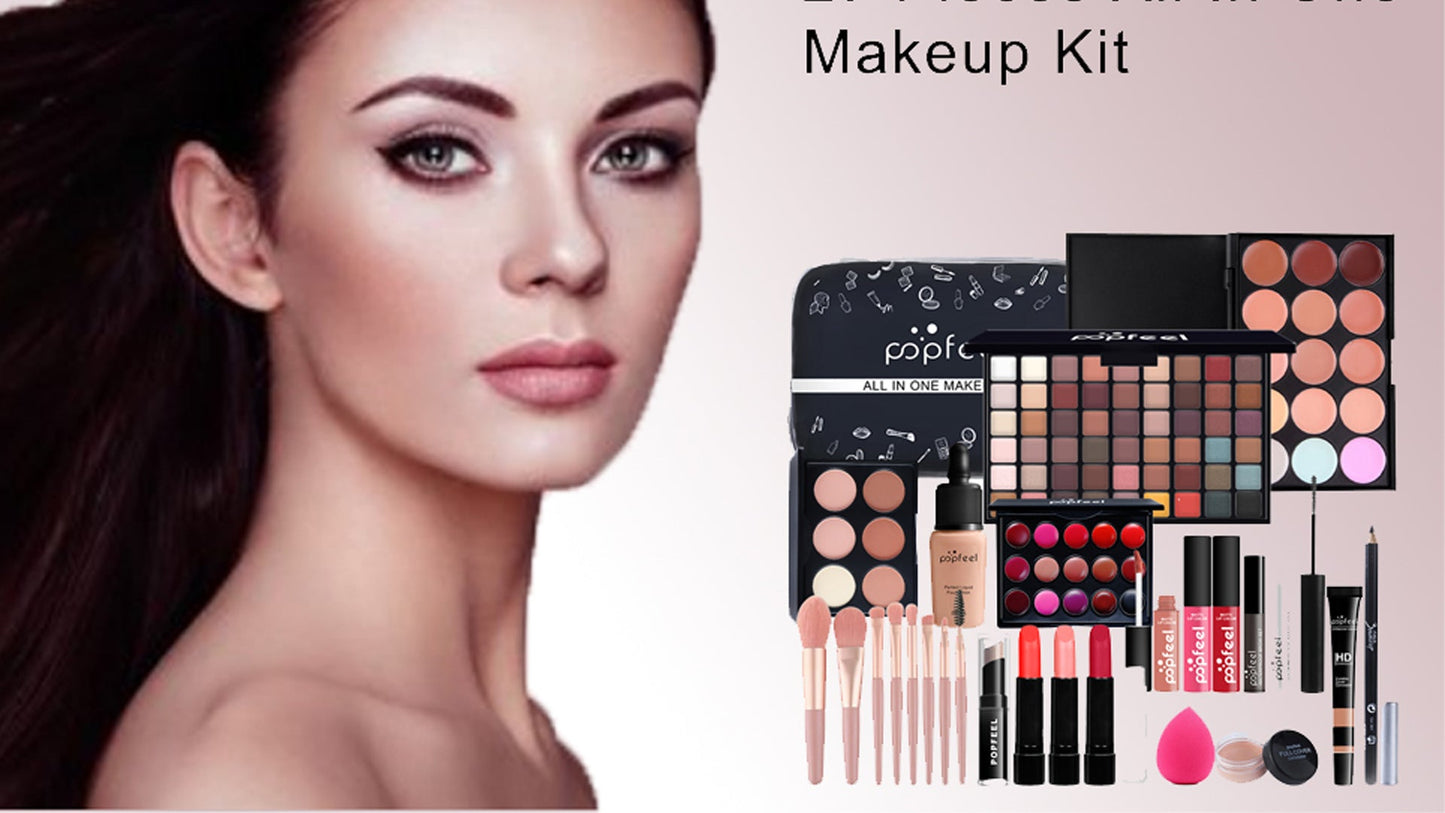 KARUIZI Makeup Kit All-in-one Makeup Gift Set for Women Full Kit Gift Set for Women,Girls & Teens, (KIT019) - Morena Vogue