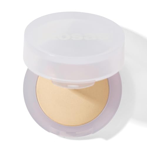 Kosas Mini Cloud Set Face Setting Powder - Smoothing Shine Control, Soft, Sheer Setting Translucent Makeup Finish, Portable & Long-Lasting (Breezy) - Morena Vogue