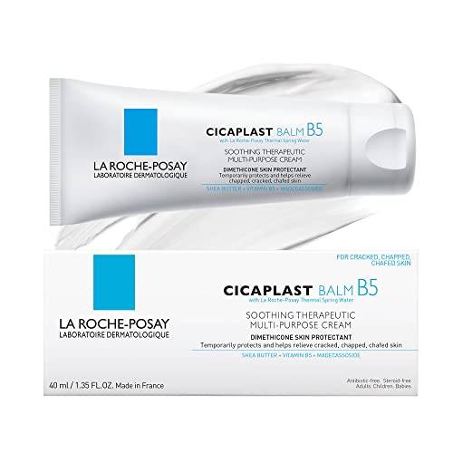 La Roche-Posay Cicaplast Balm B5, Healing Ointment and Soothing Therapeutic Multi Purpose Cream for Dry & Irritated Skin, Body and Hand Balm, Baby Safe, Fragrance Free - Morena Vogue