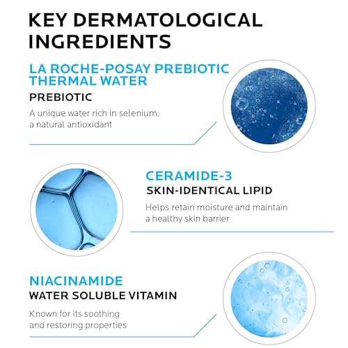 La Roche-Posay Toleriane Hydrating Gentle Face Cleanser, Daily Facial Cleanser with Niacinamide and Ceramides for Sensitive Skin, Moisturizing Face Wash for Normal to Dry Skin, Fragrance Free - Morena Vogue