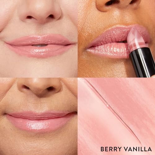 LAURA GELLER NEW YORK Italian Marble Sheer Lipstick - Berry Vanilla - Hydrating & Lightweight - Vitamin E & Caster Seed Oil - Cream Finish - Morena Vogue