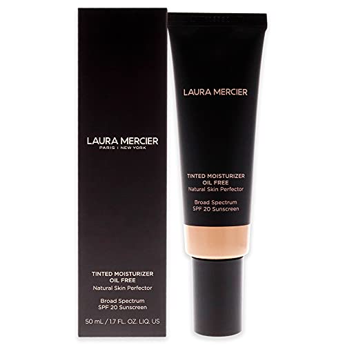 Laura Mercier Women's Oil Free Tinted Moisturizer SPF 20, 2W1 Natural - Light Warm, One Size - Morena Vogue