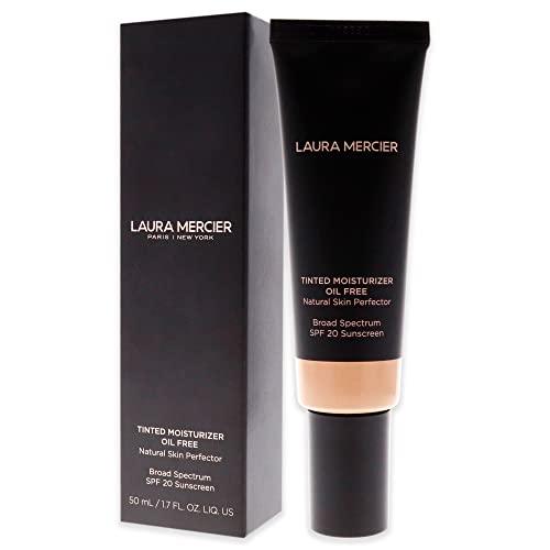 Laura Mercier Women's Oil Free Tinted Moisturizer SPF 20, 2W1 Natural - Light Warm, One Size - Morena Vogue