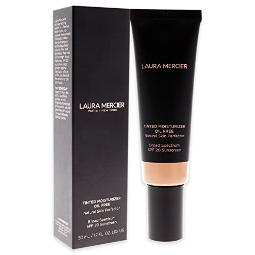 Laura Mercier Women's Oil Free Tinted Moisturizer SPF 20, 2W1 Natural - Light Warm, One Size - Morena Vogue