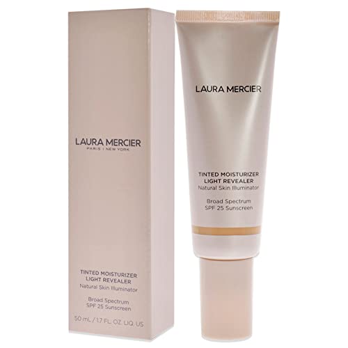 Laura Mercier Women's Tinted Moisturizer Light Revealer 3W1 Bisque - Medium Warm, One Size - Morena Vogue