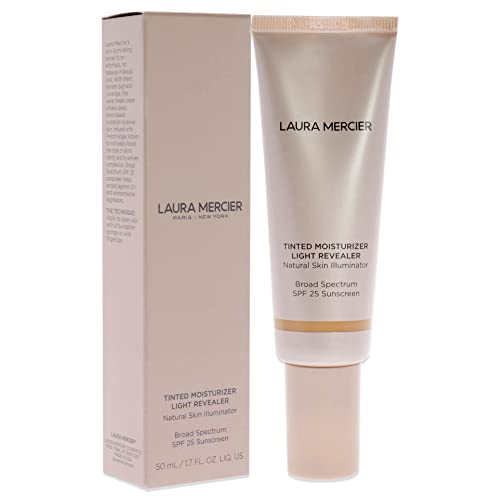 Laura Mercier Women's Tinted Moisturizer Light Revealer 3W1 Bisque - Medium Warm, One Size - Morena Vogue