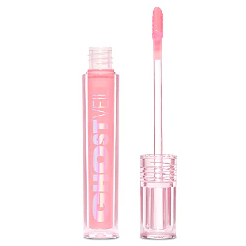 Lime Crime Ghost Veil Lip Primer, Translucent Sheer Pink - Extends the Life of Lipstick - Lightweight and Super Sheer Smoothing Base for Long Lasting Quality - Vegan & Cruelty-Free - Morena Vogue