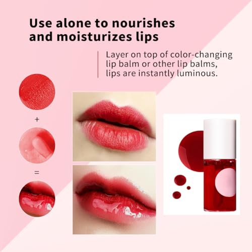 Lip Tint Stain, Lip Glosses, Moisturizing Lip Stain, Lip Tint, Skin Tint, Lip-Plumping, Non-sticky, Long Lasting Lip Makeup - Morena Vogue