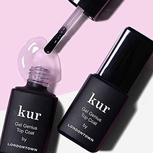 Londontown kur Conceal & Go Duo Set, Includes Nail Illuminating Concealer & Gel Genius Top Coat, 0.4 Fl Oz, White - Morena Vogue