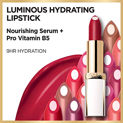 L’Oréal Paris Age Perfect Luminous Hydrating Lipstick + Nourishing Serum, Bright Mocha, 0.13 oz. - Morena Vogue