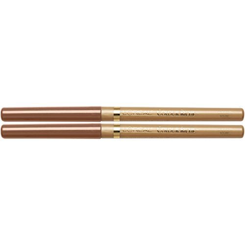 L'Oreal Paris Colour Riche Lip Liner with Omega 3 and Vitamin E, Toffee To Be, 0.007oz., 2 count - Morena Vogue