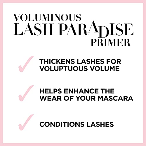 L'Oreal Paris Cosmetics Voluminous Lash Paradise Mascara Primer Base, Millennial Pink, 0.27 Fluid Ounce, Packaging May Vary - Morena Vogue