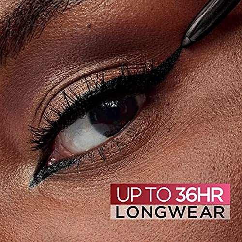 L'Oreal Paris Infallible Grip Mechanical Gel Eyeliner Pencil, Smudge-Resistant, Waterproof Eye Makeup with Up to 36HR Wear, Intense Black, 0.01 Oz - Morena Vogue