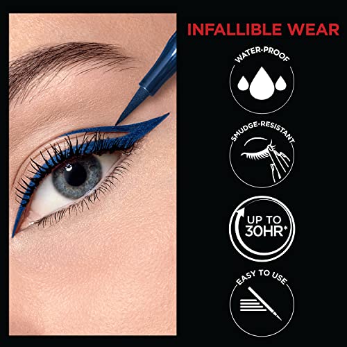 L’Oréal Paris L’Oreal Paris Makeup Infallible Grip Precision Felt Eyeliner, Smudge Resistant, Long Lasting Waterproof Eyeliner, Brown, Brown, 0.03 fl oz - Morena Vogue