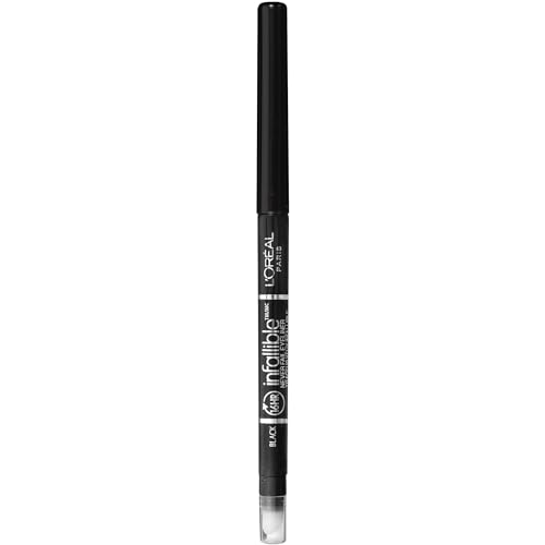 L'Oreal Paris Makeup Infallible Never Fail Original Mechanical Pencil Eyeliner with Built in Sharpener, Black, 1 Count - Morena Vogue