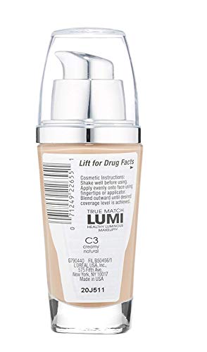 L'Oreal Paris True Match Lumi Healthy Luminous Makeup, C3 Creamy Natural, 1 fl; oz. - Morena Vogue