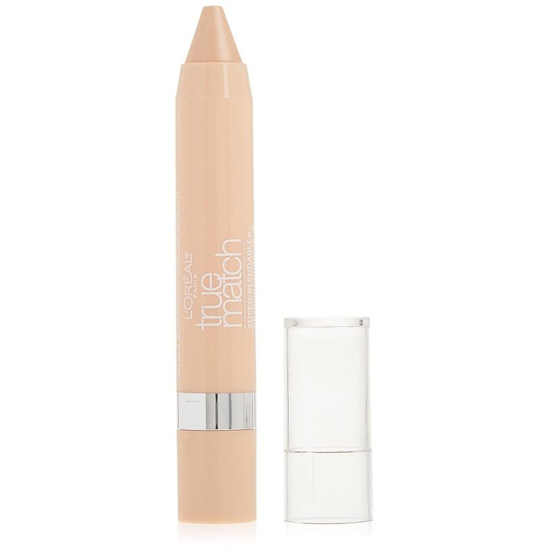 L'Oreal Paris True Match Super Blendable Crayon Concealer, Fair/Light Neutral, 0.1 oz. - Morena Vogue