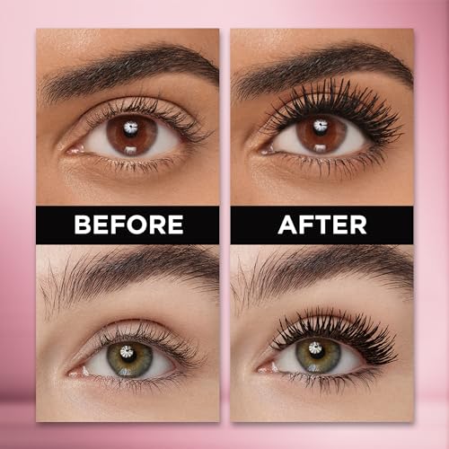 L'Oreal Paris Voluminous Lash Paradise Waterproof Mascara, Blackest Black, 0.25 Fl Oz (Pack of 1) - Morena Vogue