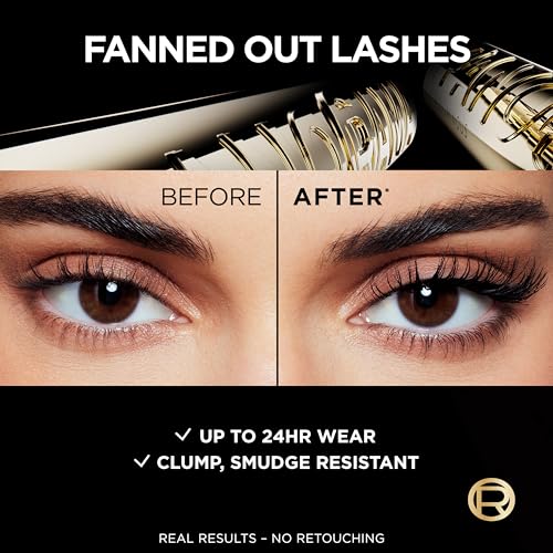 L’Oréal Paris Voluminous Panorama Mascara, Volumizing and Lengthening Mascara, Washable Longwear and Smudge Resistant Make Up, Blackest Black, 0.33 Fl Oz - Morena Vogue