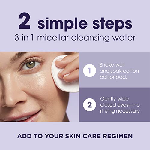 LUMIFY Eye Illuminations Cleansing Water & Eye Makeup Remover, 3-in-1 Micellar Water Contains Hyaluronic Acid, Vitamin C & Niacinamide, Clinically Proven & Hypoallergenic, 160mL - Morena Vogue