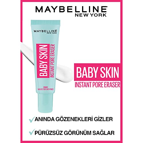 Maybelline Baby Skin Instant Pore Eraser Primer Makeup, Clear, 1 Count - Morena Vogue