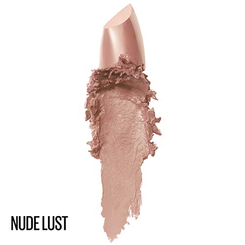 Maybelline Color Sensational Lipstick, Lip Makeup, Cream Finish, Hydrating Lipstick, Nude Lust, Nude ,1 Count - Morena Vogue