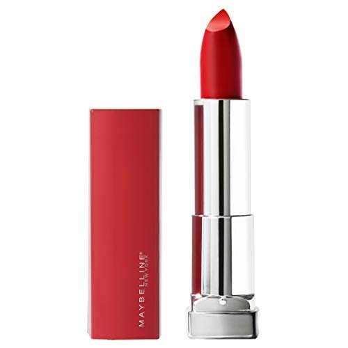 Maybelline Color Sensational Made for All Lipstick, Crisp Lip Color & Hydrating Formula, Red For Me, Red, 1 Count - Morena Vogue