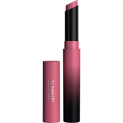 Maybelline Color Sensational Ultimatte Matte Lipstick, Non-Drying, Intense Color Pigment, More Mauve, Purple Mauve Pink, 1 Count - Morena Vogue
