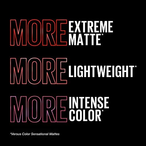Maybelline Color Sensational Ultimatte Matte Lipstick, Non-Drying, Intense Color Pigment, More Mauve, Purple Mauve Pink, 1 Count - Morena Vogue