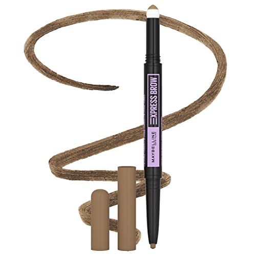 Maybelline Express Brow 2-In-1 Pencil and Powder Eyebrow Makeup, Blonde, 1 Count - Morena Vogue