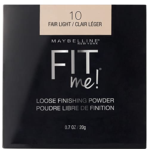 Maybelline Fit Me Loose Setting Powder, Face Powder Makeup & Finishing Powder, Fair Light, 1 Count - Morena Vogue