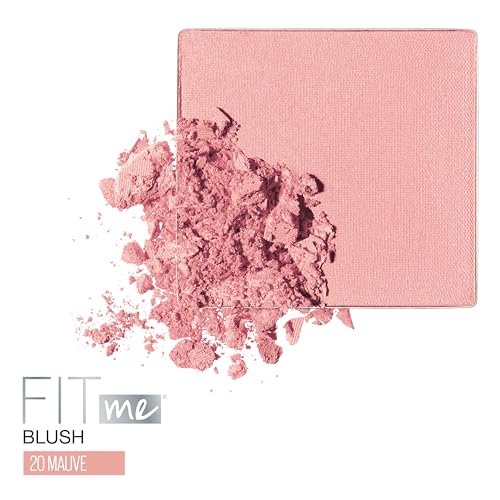 Maybelline Fit Me Powder Blush, Lightweight, Smooth, Blendable, Long-lasting All-Day Face Enhancing Makeup Color, Mauve, 1 Count - Morena Vogue