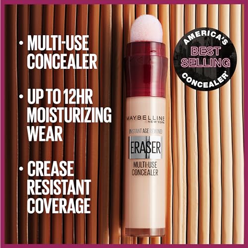 Maybelline Instant Age Rewind Eraser Dark Circles Treatment Multi-Use Concealer, 110, 1 Count (Packaging May Vary) - Morena Vogue