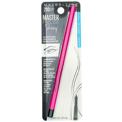 Maybelline Master Precise Skinny Gel Eyeliner Pencil, Defining Black, 1 Count - Morena Vogue