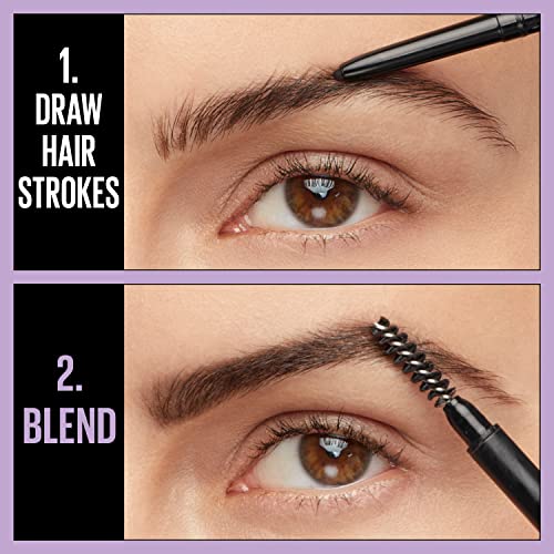 Maybelline New York Brow Ultra Slim Defining Eyebrow Pencil, Soft Brown, 0.003 oz. - Morena Vogue