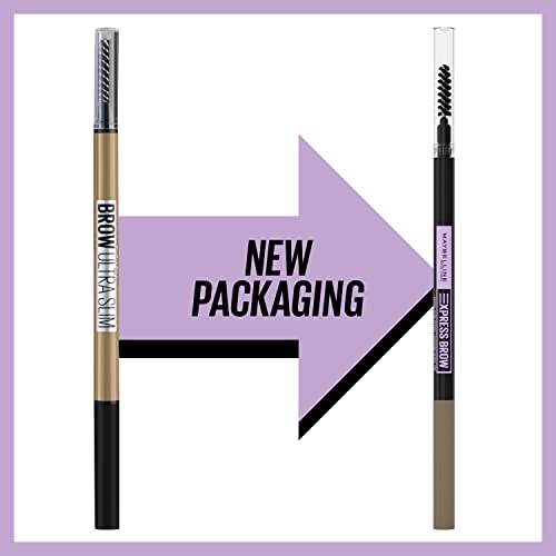 Maybelline New York Brow Ultra Slim Defining Eyebrow Pencil, Soft Brown, 0.003 oz. - Morena Vogue