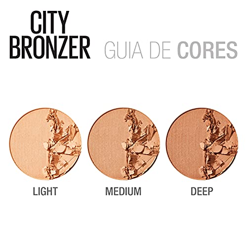 Maybelline New York City Bronzer Powder Makeup, Bronzer and Contour Powder, 200, 0.32 oz. - Morena Vogue