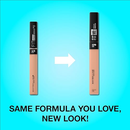 Maybelline New York Fit Me Liquid Concealer Makeup, Natural Coverage, Lightweight, Conceals, Covers Oil-Free, Fair, 1 Count (Packaging May Vary) - Morena Vogue